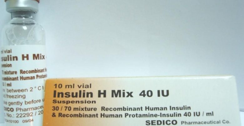 انسولين-ميكس يستخدم فى علاج مرض السكرى