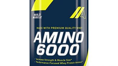 امينو 6000 لتضخيم العضلات ومصدر للبروتين عالي الجودة