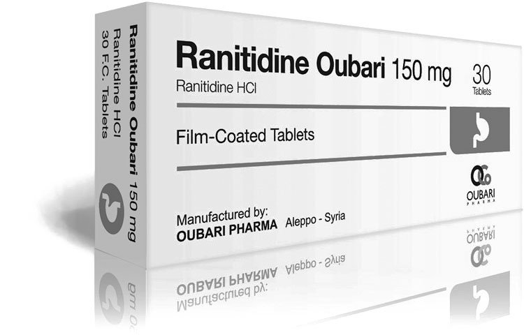 دواء أبو رانتيدين لعلاج قرحة المعدة والامعاء ومسكن للألم
