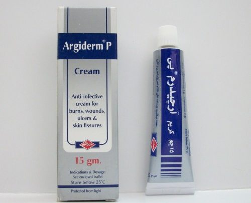 كريم ارجيدرم بى Argiderm P Cream لعلاج كل درجات الحروق
