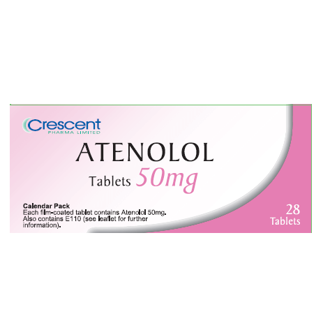 مواصفات دواء اتينولول Atenolol لعلاج ارتفاع ضغط الدم والذبحه الصدرية