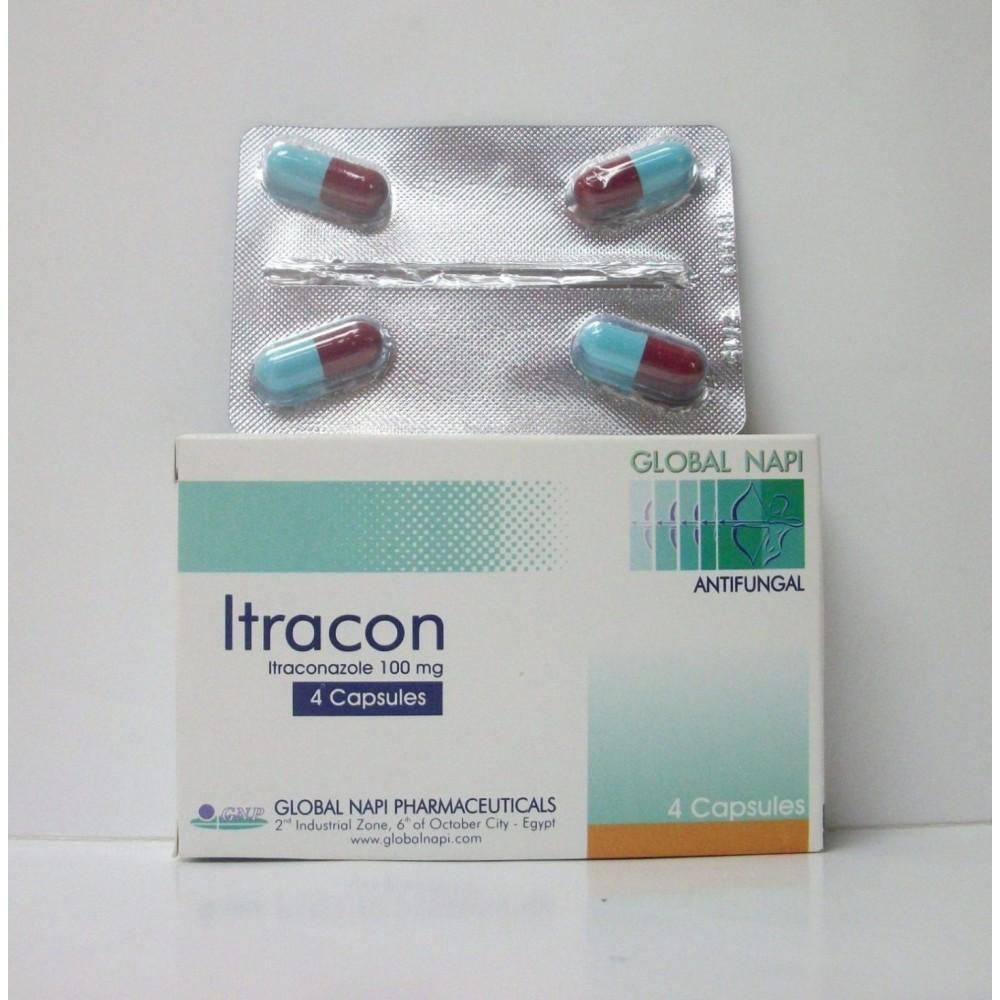 كبسول اتراكون Itracon يستخدم لعلاج المرضى الذين يعانون من الفطريات