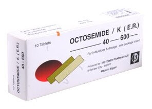 اقراص اكتوسيميد ك مدر للبول ويعالج ارتفاع ضغط الدم Octosemide-K