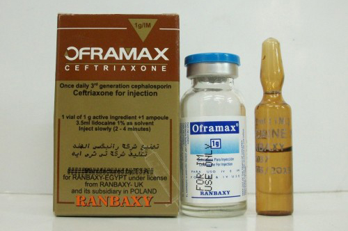 حقن اوفراماكس مضاد حيوي تستخدم لعلاج الالتهابات بالبكتيريا