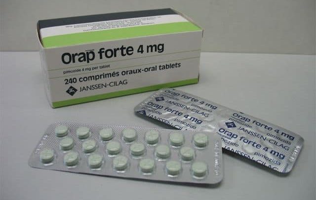 دواعي استعمال حبوب اوراب فورت Orap Forte لعلاج الاضطراب النفسي