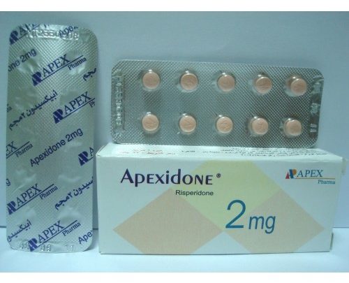 دواء ابيكسيدون Apexidone لعلاج الاضطراب النفسي والذهني والشك وعدم الادراك