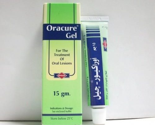جيل الفم اوراكيور Oracure لعلاج التهابات الفم واللثة وتخفيف الالم