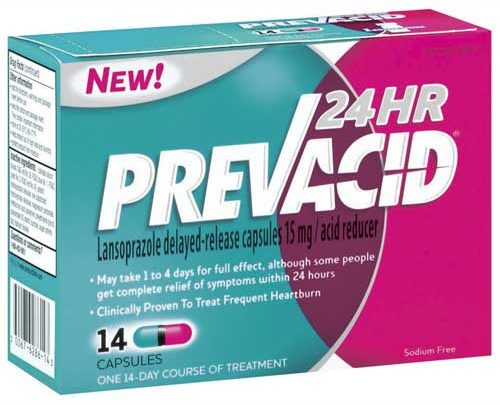 كبسولات بريفاسيد للعلاج والوقايه من القرحه الهضميه والاثنى عشر PREVACID