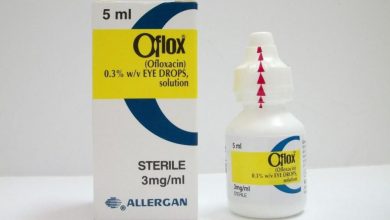 قطرة افلوكس لعلاج التهاب الملتحمة ومعقم ضد الملوثات الخارجية للعين