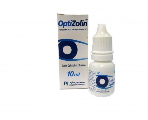 اوبتيزولين نقط محلول معقم للعين لتقليل أعراض الحساسية وتهيج العين
