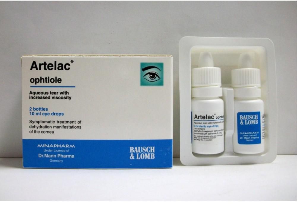 قطرة ارتيلاك بديل للدموع لعلاج جفاف العين وترطيب العين Artelac
