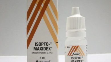 نقط العين ايزوبتو ماكسيديكس لعلاج التهاب وحساسية العين Isopto Maxidex