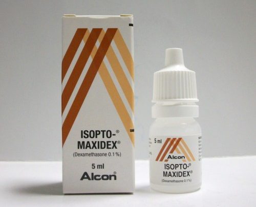 نقط العين ايزوبتو ماكسيديكس لعلاج التهاب وحساسية العين Isopto Maxidex
