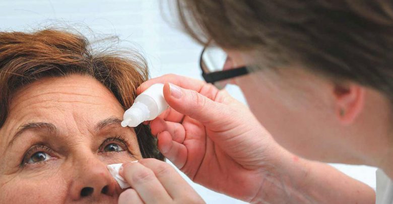 نقط العين اوكيوفلوكسين مضاد حيوي واسع المجال ضد البكتيريا occufloxine