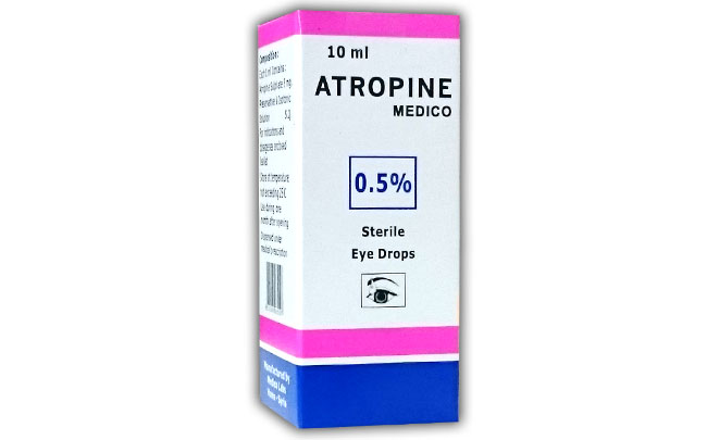 مرهم العين اتروبين لتوسيع حدقة العين واسترخاء عضلات العين Atropine