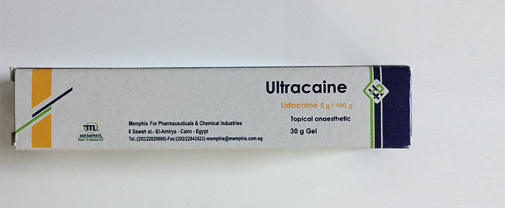 مرهم Ultracine هو أكثر أنواع التخدير الموضعي شيوعًا لتسكين الآلام