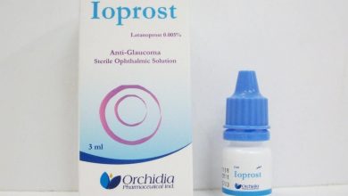 قطرة عين ايوبروست معقم لخفض ضغط العين المرتفع للجلوكوما ioprost