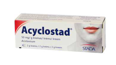 كريم اسيكلوستاد ضد الفيروسات موضعي للجلد لعلاج الامراض الجلدية ACYCLOSTAD
