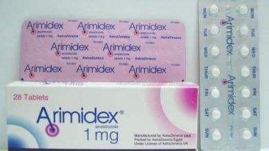 اقراص اريميديكس لعلاج سرطان الثدي المتقدم لدى السيدات Arimidex Tablets