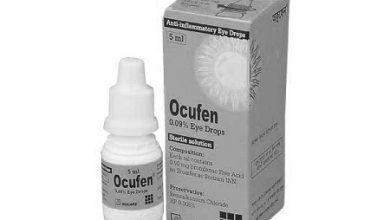قطرة العيون اوكوفين لعلاج التهاب العين اثناء العمليات الجراحية Ocufen