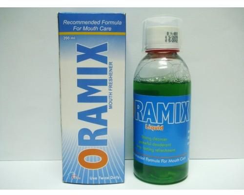 غسول فم اوراميكس مضمضة لعلاج التهابات اللثة والفم والحلق Oramix روشتة