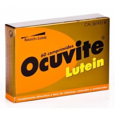 كبسولات اوكيوفيت لوتين فيتامينات ومكمل غذائي لصحة العيون ocuvite lutein