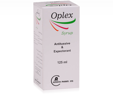 شراب اوبلكس للكحة وعلاج السعال الجاف والسعال المصحوب بالبلغم Oplex