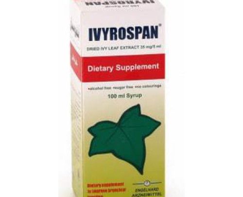 شراب ايفيروسبان لعلاج الكحة وتحسين وظائف الشعب الهوائية Ivyrospan syrup
