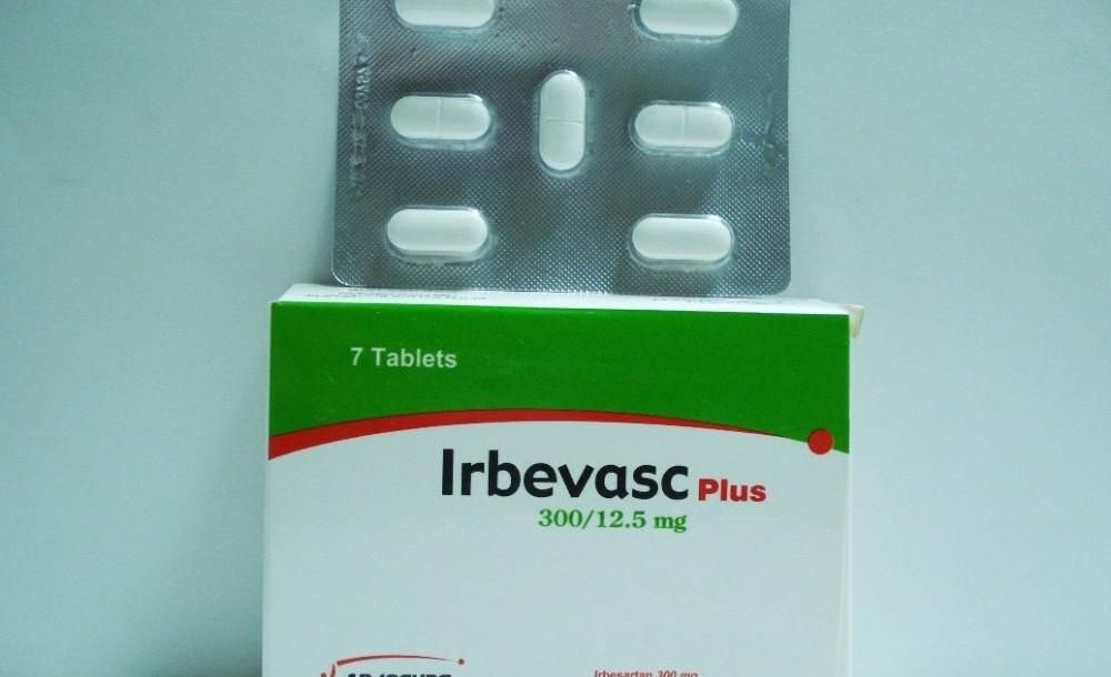 اقراص اربيفاسك بلس دواء لعلاج ارتفاع ضغط الدم Irbevasc Plus