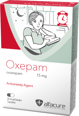 روشته كبسولات اوكسيبام Oxepam المضاد لحالات القلق و التوتر و الاكتئاب