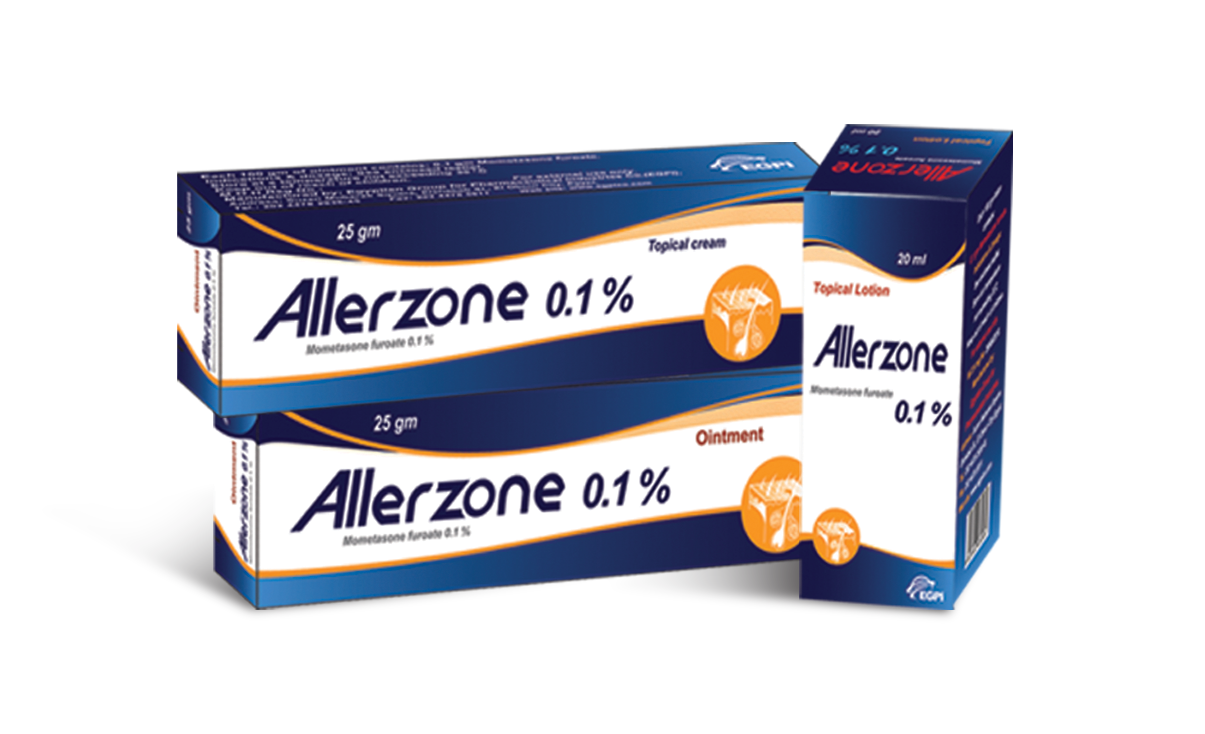 مرهم اليرزون لعلاج الصدفية والحكة الجلدية وتقرحات وجفاف الجلد Allerzone