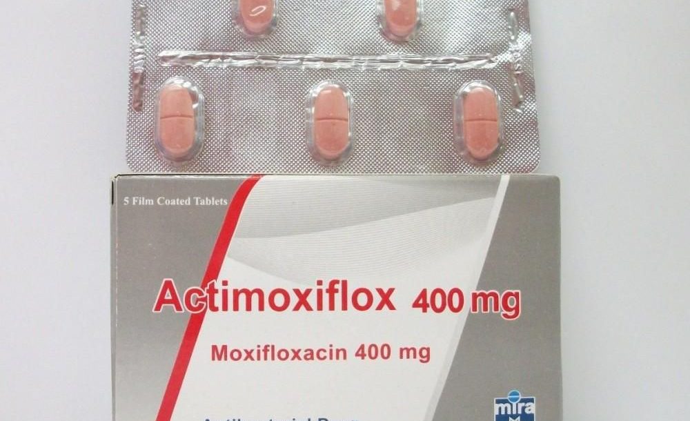 اقراص اكتيموكسيفلوكس لعلاج التهاب الجيوب الأنفية الحاد والإلتهاب الرئوى Actimoxiflox