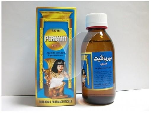 شراب بيريافيت دواء فاتح شهية مكمل غذائي مقو عام Periavit