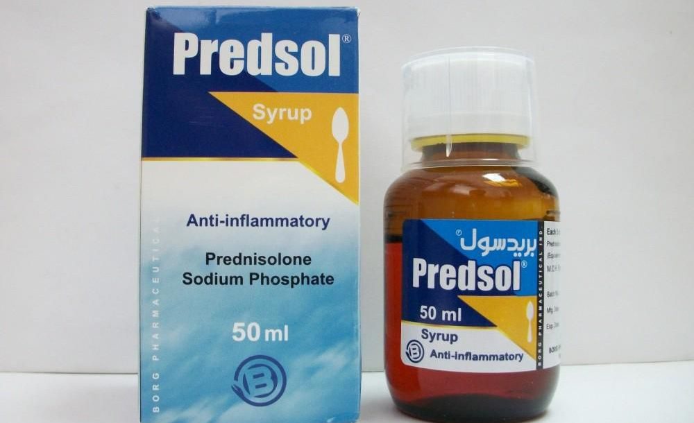 دواء بريدسول لعلاج الربو الشعبى والحساسية الصدرية والاكزيما والارتيكاريا Predsol