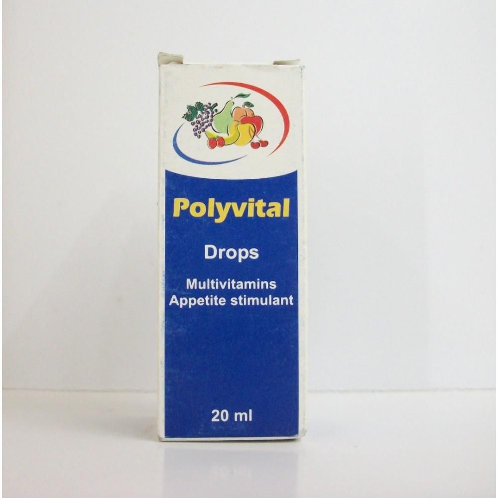 نقط بوليفيتال فيتامينات ومكمل غذائي ومقو عام للاطفال الرضع Polyvital