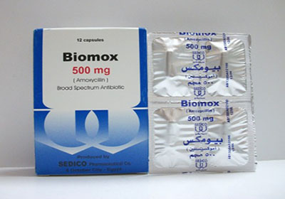 دواء بيوموكس مضاد حيوي لعلاج عدوى الانف والاذن والحنجرة Biomox روشتة