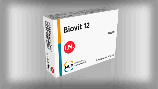 حقن بيوفيت 12 لعلاج انيميا الدم والتهاب الاعصاب Biovit 12