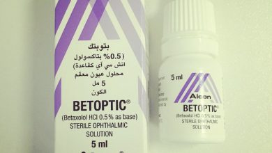 قطرة عين بيتوبتيك لعلاج ارتفاع ضغط العين أو الجلوكوما Betoptic