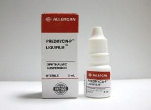 قطرة عين بريدمايسين بى مضاد حيوي لعلاج التهابات العين Predmycin-P