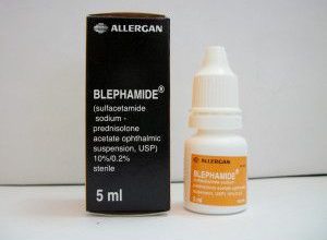 قطرة عين بليفاميد لعلاج التهاب الجفون والتهاب ملتحمة العين Blephamide