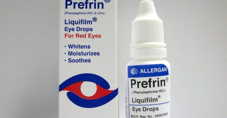 قطرة عين بريفرين لعلاج احمرار العين والتهابات العين وحساسية Prefrin