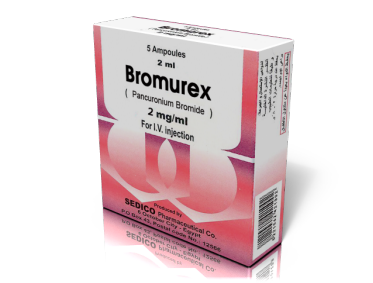 حقن بروموريكس لعلاج الألم أثناء الجراحة و تقلص العضلات Bromurex