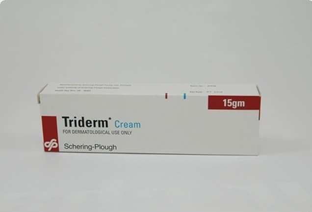 كريم ترايدرم لعلاج الالتهابات الجلدية الفطرية الملتهبة مثل سعفة Triderm