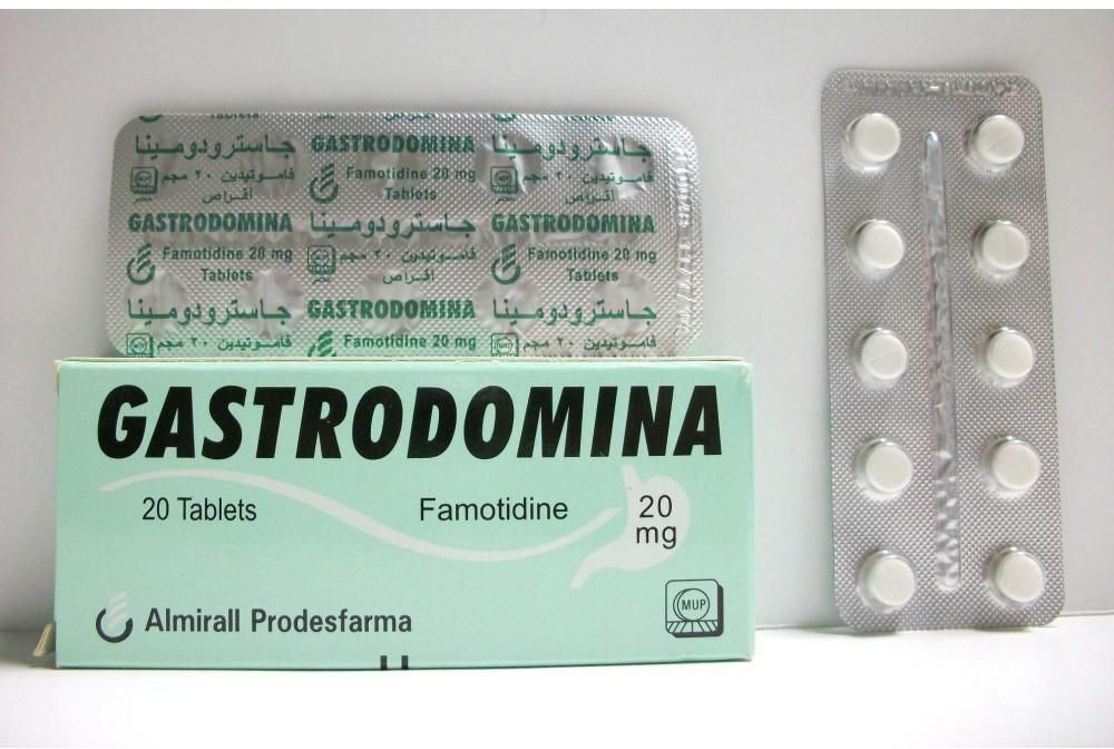 اقراص جاسترودومينا لعلاج قرحة المعدة الحميدة والاثنى عشر Gastrodomina