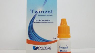 قطرة توينزول لعلاج ضغط العين المرتفع والجلوكوما Twinzol