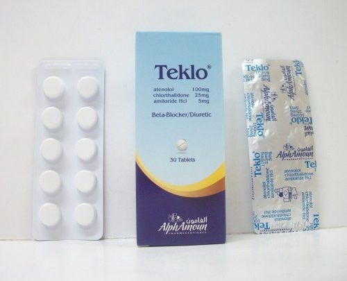 اقراص تيكلو لعلاج ارتفاع ضغط الدم ونقص بوتاسيوم الدم Teklo