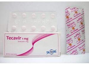 اقراص تيكافير لعلاج التهاب الكبد الفيروسي المزمن Tecavir