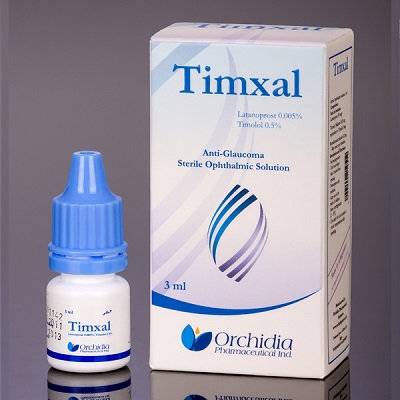 قطرة تيمكسال لعلاج ارتفاع ضغط العين والزرق مفتوح الزاوية Timxal