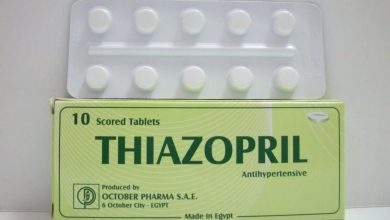 اقراص ثيازوبريل لعلاج ارتفاع ضغط الدم والذبحة الصدرية Thiazopril