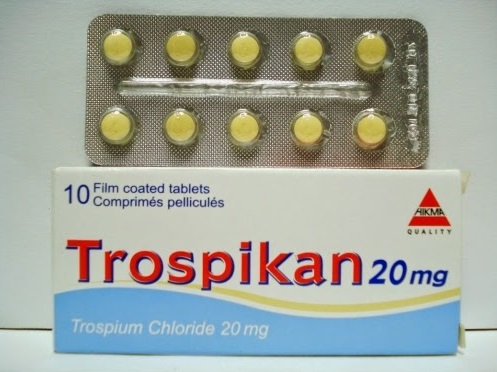 اقراص تروسبيكان لعلاج التبول الاارادي Trospikan